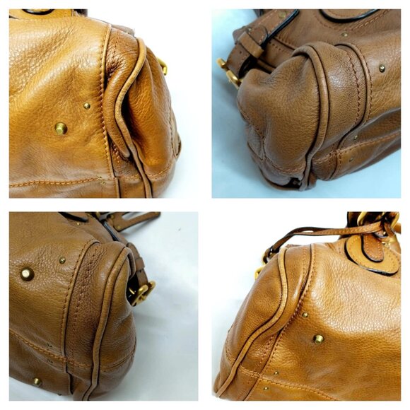 Chloe Hand Bag Brown Leather mon-875-091325 - Picture 9 of 16